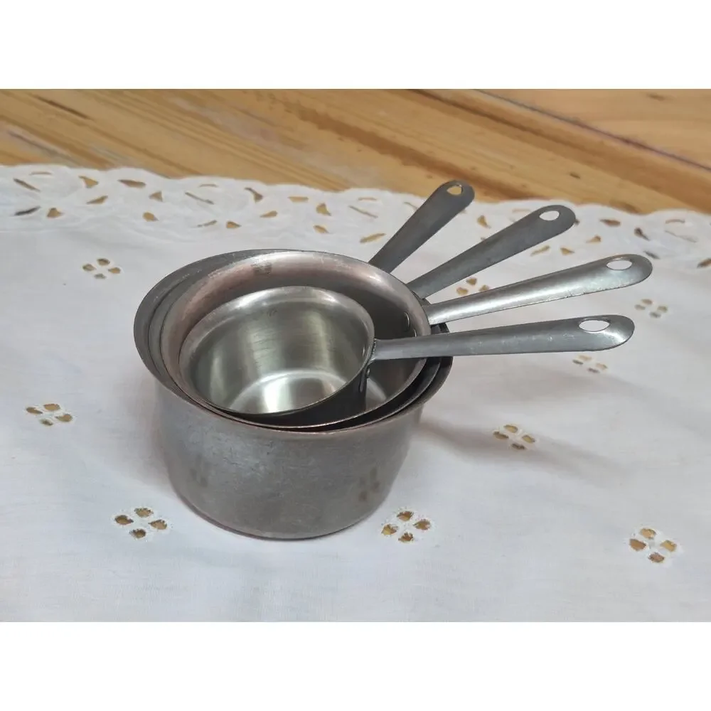Tagus Portugal Stainless Steel Measuring Cups Set 4-piece Set